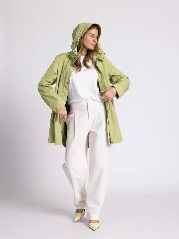 Mantel mit Kapuze Function light